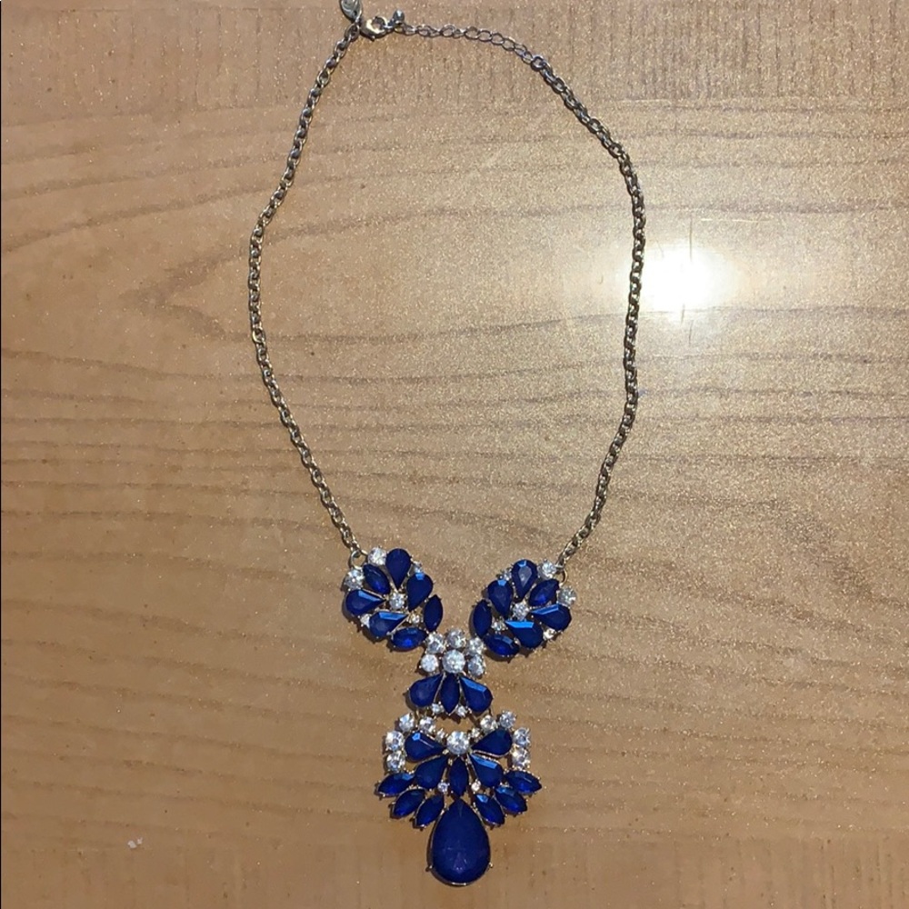 Blue necklace